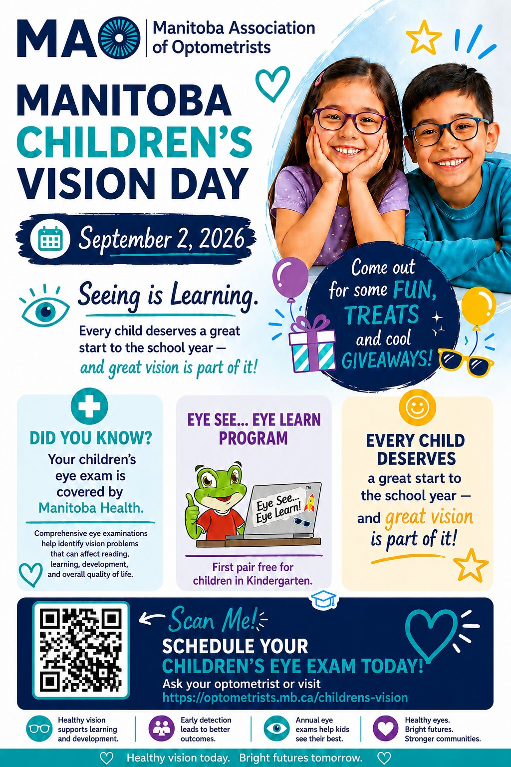 Children's vision day poster